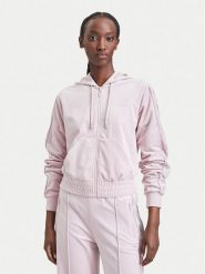 Guess Bluza V6BQ07 K6301 Różowy jasny Regular Fit. Czerwone bluzy bez kaptura Guess, s, z aplikacjami, z syntetyku, bez kaptura. Za 434.99 zł.