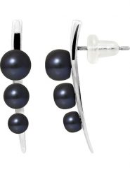 Pearline Srebrne kolczyki-wkrętki z perłami rozmiar: onesize. Niebieskie kolczyki Pearline, z perłą, srebrne. Za 217.99 zł.