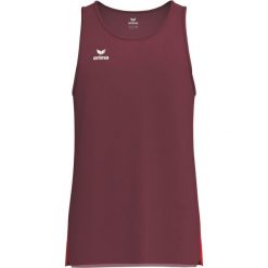 Dziecięcy tank top Erima T&F Wings. Czarne topy Erima, bez wzorów, sportowe, bez kołnierzyka, bez ramiączek. Za 185.00 zł.
