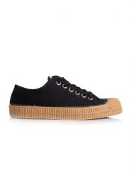Novesta Trampki Star Master N772019-60Y60Y003 Czarny. Czarne trampki Novesta, bez wzorów, z materiału, retro, bez zapięcia. Za 229.99 zł.