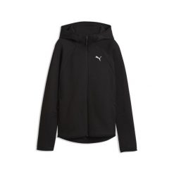 Damska rozpinana bluza Evostripe z kapturem PUMA. Białe bluzy z kapturem Puma, na wiosnę, m, bez wzorów, z bawełny, z kapturem, do biegania. Za 329.00 zł.