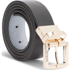 Pasek Damski GUESS - BW7060 VIN30 BCP. Czarne paski marki Guess, z aplikacjami, ze skóry ekologicznej. Za 229.00 zł.