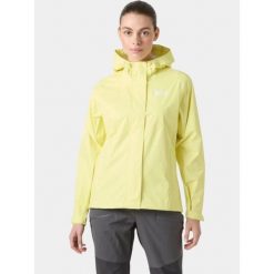 Płaszcz Przeciwdeszczowy Damski Helly Hansen W Loke. Żółte kurtki przeciwdeszczowe Helly Hansen, bez wzorów, bez kaptura. Za 559.00 zł.
