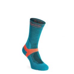 Skarpety rowerowe damskie Bridgedale MTB Mid Season Weight T2 Merino Sport Boot. Zielone skarpetki Bridgedale, bez wzorów. Za 85.99 zł.