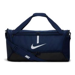 Torba sportowa Nike Academy Team treningowa na ramię ze wzmacnianym dnem 60L. Niebieskie torby sportowe Nike, bez wzorów, na ramię. Za 126.00 zł.