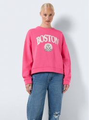 Noisy May Bluza Arya 27027539 Różowy Loose Fit. Czerwone bluzy Noisy May, m, bez wzorów, z syntetyku, bez ramiączek, bez kaptura. Za 89.99 zł.