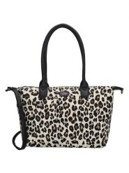 Charm Torebka w kolorze kremowo-czarnym - 42 x 25 x 15 cm rozmiar: onesize. Brązowe torby na laptopa Charm, bez wzorów, z materiału, na ramię. Za 136.13 zł.