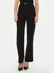 Marciano Guess Spodnie materiałowe 5RGB27 6302A Czarny Skinny Fit. Czarne spodnie materiałowe Marciano Guess, z aplikacjami, z materiału. Za 469.99 zł.
