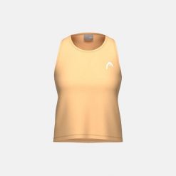 MOVE Damski Top Bez Rękawów. Brązowe topy Head, bez wzorów, sportowe, bez kołnierzyka, bez ramiączek. Za 210.00 zł.