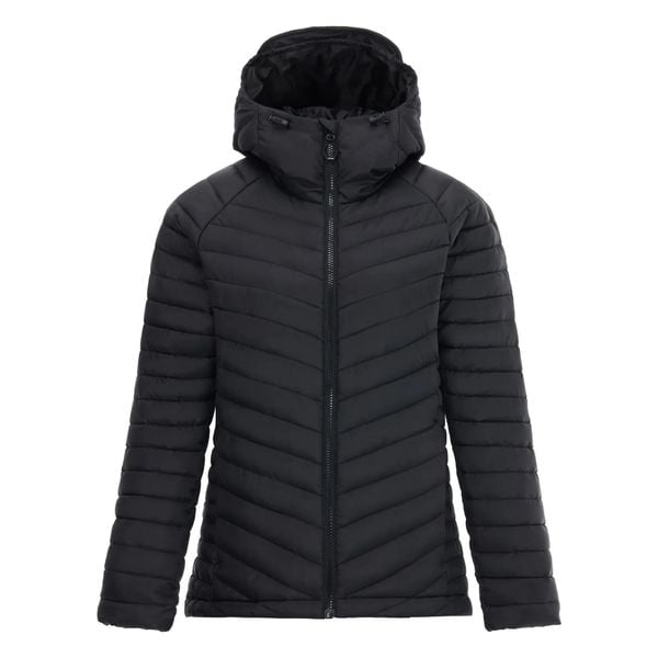 Kurtka Damska Air Lite Baffled Jacket. Czarne kurtki Dare 2b, s, bez wzorów, z materiału, z kapturem. Za 383.99 zł.