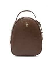Beverly Hills Polo Club Plecak BHPC-W-06-A23 Brązowy. Brązowe plecaki Beverly Hills Polo Club, bez wzorów, z materiału, bez dodatków. Za 169.99 zł.