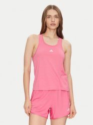 Adidas Koszulka techniczna Train Essentials Minimal Branding JC9528 Różowy Regular Fit. Czerwone t-shirty sportowe adidas, xs, bez wzorów, z syntetyku, bez ramiączek, na fitness i siłownię. Za 69.99 zł.