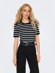 ONLY Sweter w kolorze beżowo-czarnym rozmiar: XL. Brązowe swetry ONLY, xl, bez wzorów, bez ramiączek. Za 105.63 zł.