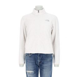 Damska kurtka polarowa Osito TNF. Białe kurtki The North Face, l, bez wzorów, z polaru, sportowe, bez kaptura. Za 212.96 zł.