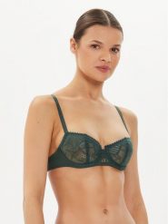 Chantelle Biustonosz balkonetka Origins C13XM5 Zielony. Zielone biustonosze Chantelle, bez wzorów, z syntetyku. Za 219.99 zł.