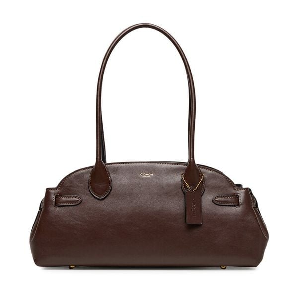 Torebka Coach. Brązowe torebki klasyczne Coach, bez wzorów, klasyczne, bez dodatków. Za 1,979.00 zł.