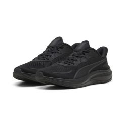 Buty do biegania unisex Skyrocket Lite 2 PUMA Black Matte Silver Gray. Czarne buty do biegania Puma, bez wzorów, bez zapięcia, do biegania. Za 269.00 zł.