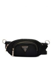 Guess Nerka Follie TWNN96 76080 Czarny. Czarne nerki i saszetki Guess, z aplikacjami, z materiału, bez dodatków. Za 549.99 zł.