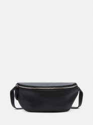 Liebeskind Berlin Skórzana saszetka "Tavia" w kolorze czarnym - 27 x 14 x 7 cm rozmiar: onesize. Czarne nerki i saszetki Liebeskind Berlin, bez wzorów, z materiału, sportowe, bez dodatków. Za 402.20 zł.