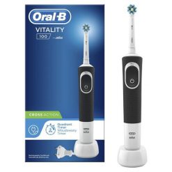 Oral-B Elektryczna Szczoteczka Do Zębów Vitality 100 Crossaction, Black. Szczoteczki elektryczne i soniczne marki Oral-B. Za 80.00 zł.