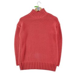Second life - Damski czerwony sweter lniany - Stan bardzo dobry. Czerwone swetry Ralph Lauren, bez wzorów, ze lnu, bez ramiączek. Za 136.28 zł.