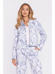 Made of emotion Kurtka w kolorze błękitnym rozmiar: S/M. Niebieskie kurtki Made Of Emotion, m, bez wzorów, bez kaptura. Za 244.99 zł.