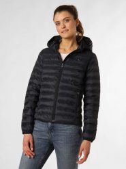 Tommy Hilfiger kurtka pikowana Kobiety Sztuczne włókno niebieski, L. Niebieskie kurtki Tommy Hilfiger, l, bez wzorów, z włókna. Za 949.95 zł.