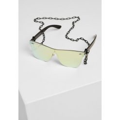 Okulary przeciwsłoneczne Urban classic 103 chain. Czarne okulary przeciwsłoneczne Urban Classics, bez wzorów. Za 168.00 zł.