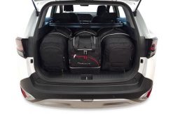 Torby Do Bagażnika Kia Sportage Hev 2021+ 4Szt Kjust. Czarne torby podróżne KJUST, bez wzorów, z kauczuku. Za 1,228.00 zł.