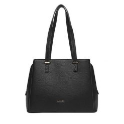 Torebka Lasocki. Czarne torebki klasyczne Lasocki, bez wzorów, bez dodatków. Za 199.99 zł.