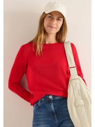 Cecil Sweter w kolorze czerwonym rozmiar: L. Czerwone swetry Cecil, l, bez wzorów, bez ramiączek. Za 96.37 zł.