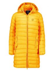 Canadian Peak Płaszcz pikowany "Akitaleak" w kolorze żółtym rozmiar: L. Żółte płaszcze Canadian Peak, l, bez wzorów, bez kaptura. Za 130.99 zł.