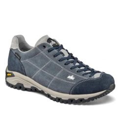 Buty trekkingowe Lomer Maipos Suede. Szare buty trekkingowe Lomer, bez wzorów, bez zapięcia, trekkingowe. Za 605.10 zł.