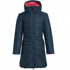 Płaszcz zimowy dla dzieci Vaude Greenfinch Coat. Niebieskie płaszcze Vaude, na zimę, bez wzorów, bez kaptura. Za 183.00 zł.