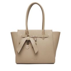 Torebka Nine West. Brązowe shopper bag Nine West, bez wzorów, bez dodatków. Za 369.99 zł.