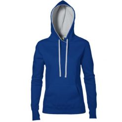 Damska Bluza Sportowa Z Kapturem Przez Głowę. Białe bluzy z kapturem SG, xs, bez wzorów, z kapturem. Za 128.99 zł.