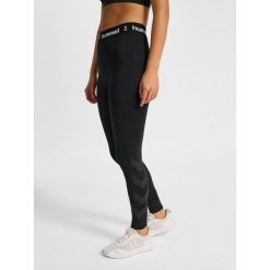 Damskie legginsy Hummel Pulse. Czarne legginsy Hummel, bez wzorów, sportowe. Za 168.00 zł.