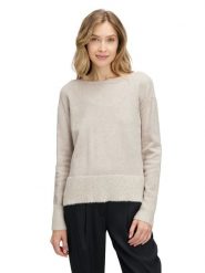 Betty Barclay Sweter w kolorze beżowym rozmiar: 40. Brązowe swetry Betty Barclay, bez wzorów, bez ramiączek. Za 204.95 zł.