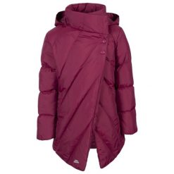 Trespass Vello- Damska kurtka casual Berry. Fioletowe kurtki Trespass, bez wzorów, z puchu, casualowe, bez kaptura. Za 289.99 zł.