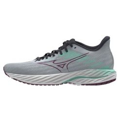 Damskie buty do biegania Mizuno Wave Inspire 21. Niebieskie buty do biegania Mizuno, bez wzorów, z materiału, bez zapięcia, do biegania, mizuno wave. Za 429.99 zł.