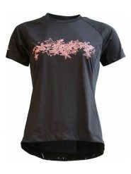 Zimtstern Koszulka kolarska "Pure Flowz" w kolorze czarnym rozmiar: S. Czarne t-shirty sportowe Zimtstern, s, bez wzorów, z bawełny, bez ramiączek, rowerowe. Za 167.28 zł.