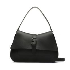 Torebka Furla. Czarne torebki klasyczne Furla, bez wzorów, klasyczne, bez dodatków. Za 2,379.00 zł.