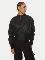 Hugo Kurtka bomber Falynn-1 50517107 Czarny Relaxed Fit. Czarne kurtki Hugo, m, bez wzorów, z syntetyku, bez kaptura. Za 759.99 zł.