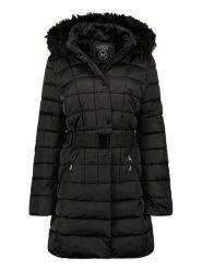 Maison Montaigne Parka "Anemomai" w kolorze czarnym rozmiar: XL. Czarne płaszcze Maison Montaigne, xl, z aplikacjami, z tkaniny, bez kaptura. Za 209.82 zł.