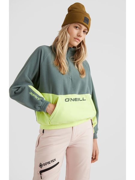 O'Neill Bluza polarowa "Rutile" w kolorze zielonym rozmiar: M. Zielone bluzy bez kaptura O'Neill, m, bez wzorów, z polaru. Za 158.47 zł.