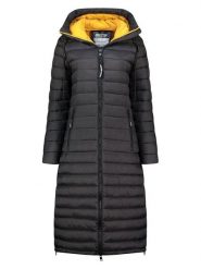 ANAPURNA Płaszcz pikowany "Azulana" w kolorze czarnym rozmiar: S. Czarne płaszcze ANAPURNA, s, bez wzorów, bez kaptura. Za 261.67 zł.