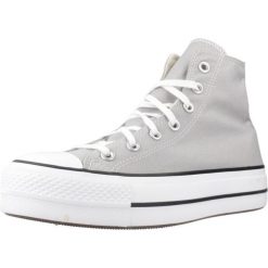 Buty CONVERSE CHUCK TAYLOR ALL STAR LIFT Szary. Szare buty trekkingowe Converse, bez wzorów, z tkaniny, bez zapięcia, trekkingowe. Za 405.91 zł.
