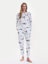 Kate Spade Piżama KSI92765F Błękitny Regular Fit. Niebieskie piżamy Kate Spade, xl, bez wzorów, z syntetyku, bez kołnierzyka, bez ramiączek. Za 469.99 zł.