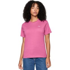 Koszulka damska Fila Binedorf. Czerwone t-shirty sportowe Fila, xl, bez wzorów, z bawełny, bez ramiączek. Za 79.00 zł.