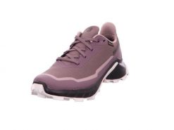 Buty do biegania damskie Salomon Alphacross 5 Gtx. Fioletowe trekkingi Salomon, bez wzorów, z materiału, bez zapięcia, do biegania. Za 579.75 zł.